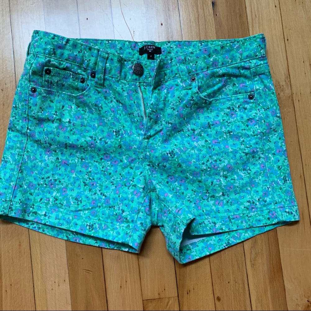 J.Crew Colored Denim Shorts